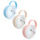 3Pièces Boîte Bébé Stockage Portable Résistante 11