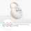 3Pièces Boîte Bébé Stockage Portable Résistante 6