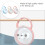 3Pièces Boîte Bébé Stockage Portable Résistante 7