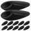 60Pièces Protège Câbles Nylon Noir Embouts Pour Cadre Interne 2