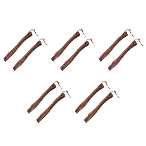 10Pièces En Bois Ergonomique Pour , Pratique 2