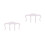 2Pièces Porte-Partitions Plastique Portable Solide 7