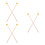 3Paires Mallets Bois Et Caoutchouc Multicolores Accessoires Percussion 9
