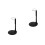 2Pièces Support Alliage Noir Stable Pour Collection Enfants 5