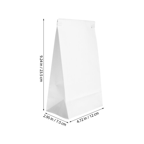 40Pièces Vomitoires Papier Kraft Jetables Portable 1