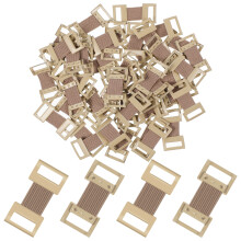 120Pièces Clips Bandeau Élastique Aluminium Pour Usage Médical Outdoor