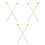 3Paires Mallets Bois Et Caoutchouc Multicolores Accessoires Percussion 7