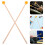 3Paires Mallets Bois Et Caoutchouc Multicolores Accessoires Percussion 10