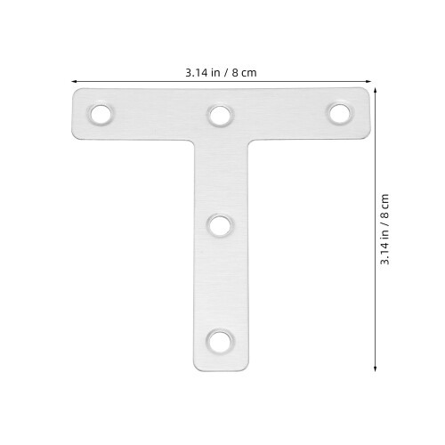 30Pièces Plaques D'angle En Inoxydable Pour Renfort Mobilier 1