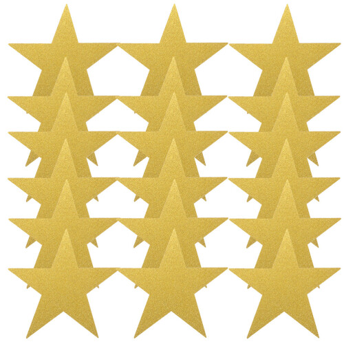 48Pièces Étoiles Pailletées Pour Décorations