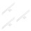 3Ensembles Tringle Murale Flexible Support Fort Percer 5