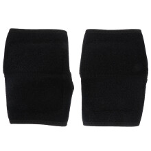 2Paires Bracelets De Genou En Eva Noir Protection Respirante