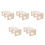 5Pièces Bois Naturel Beige Pour Petits Animaux À Monter 4