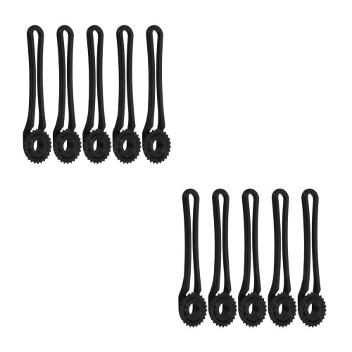 10St Multifunctionele Zwarte Plastic Kartonpons, Snelle Perforatietool 2