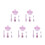 5Ensembles Kits De Bols Silicone Pour DIY 7