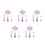 5Ensembles Kits De Bols Silicone Pour DIY 8