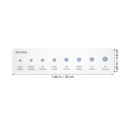 Guide Diamant Transparent Comparaison Formes Tailles 1