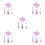 5Ensembles Kits De Bols Silicone Pour DIY 4