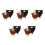 10Pièces Barbes Accessoires Costume Polyester Légeres 3