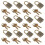 60Ensembles Mini Cadenas Métal Marron Jeu Pirate Avec Clé 2