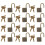 60Ensembles Mini Cadenas Métal Marron Jeu Pirate Avec Clé 1