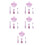 5Ensembles Kits De Bols Silicone Pour DIY 6
