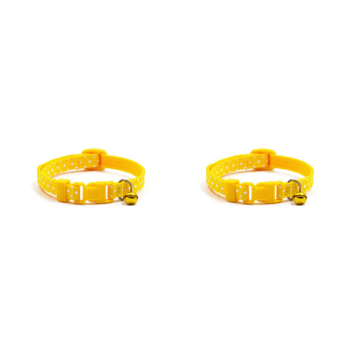 2Pièces Collier Avec Cloche Réglable 2