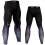 2Pcs Grey Men Running Tights Compression Sports Pants Lightweight 8