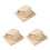 3Pièces Tapis Réutilisables Pour Animaux Protection Lit Cage 3