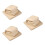 3Pièces Tapis Réutilisables Pour Animaux Protection Lit Cage 5