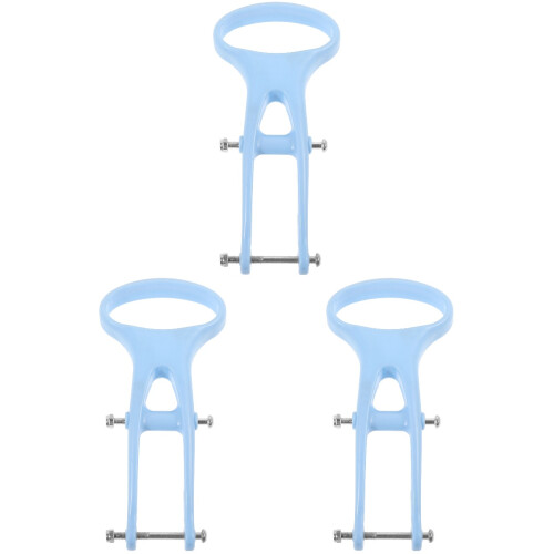 3Pièces Poignées Balai Éponge Bleu Confortables 2