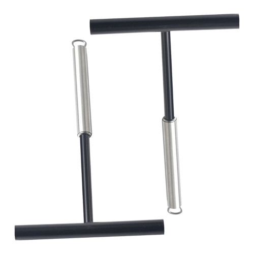 6Pièces Accessoires Spatules Crème Acier Inoxydable Noires