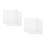 4Pcs Nonstick Silicone Skull Baking Molds White for Halloween 4
