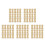 100Pcs Plastic Track Connectors for Kids Toy Train Set Expansion 5