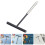 6Pièces Accessoires Spatules Crème Acier Inoxydable Noires 10