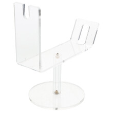 2Pcs Clear Multi-Use Scissor Bracket Lightweight Acrylic Storage Stand