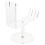 2Pcs Clear Multi-Use Scissor Bracket Lightweight Acrylic Storage Stand 1