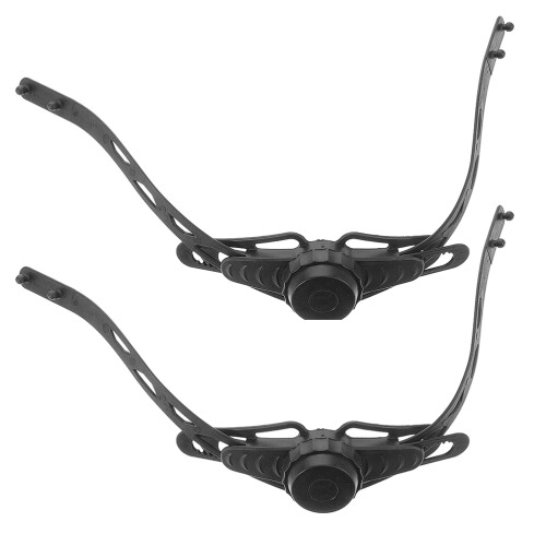 8Pcs Black Adjustable Straps for Secure Cycling Fit 2