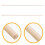 18Pcs Durable Bamboo Chair Frame Rods Khaki for Crafts and Replacement 10