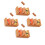 4Pcs Smooth Polished Wood Sushi Stand Reusable Serving Rack 8