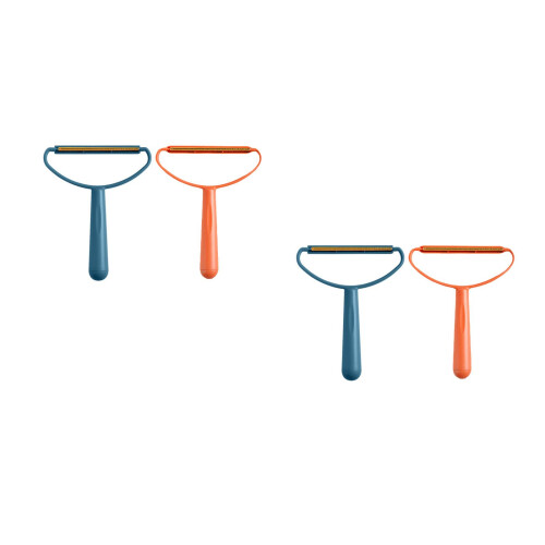4Pcs Mini Home Hair Removing Tools Assorted Color Plastic Copper Head 2