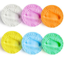 3Pcs White DIY Modeling Clay for Kids Fine Quality Plasticine Toys