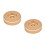 2Pcs Gold Lightweight 45 Adapter for 7 Inch Vinyl Record Player 4