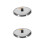 2Pcs Multi-Function Pot Cover Stainless Steel Black Household Pan Lid 6