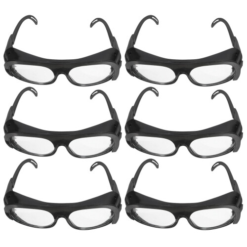 30Pcs Durable Clear Welding Protective Glasses Comfortable Fit Eyewear