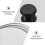 2Pcs Multi-Function Pot Cover Stainless Steel Black Household Pan Lid 9