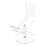 2Pcs Clear Multi-Use Scissor Bracket Lightweight Acrylic Storage Stand 2