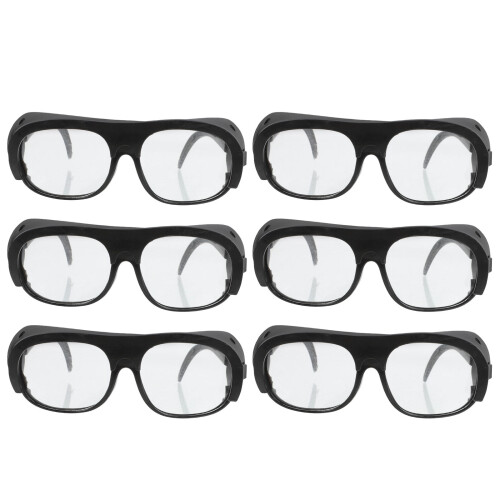 30Pcs Durable Clear Welding Protective Glasses Comfortable Fit Eyewear 2