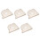 5Pcs Triangle Corner Organizer for Aquarium Fish Food Storage 7