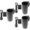 3Pcs Car Headrest Trash Can Plastic Hanging Garbage Bin 7